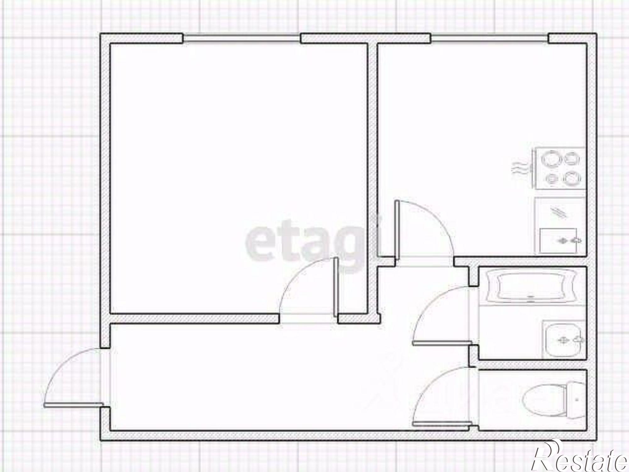 Купить квартиру за 2 640 000 рублей на улица Скворцова, 14