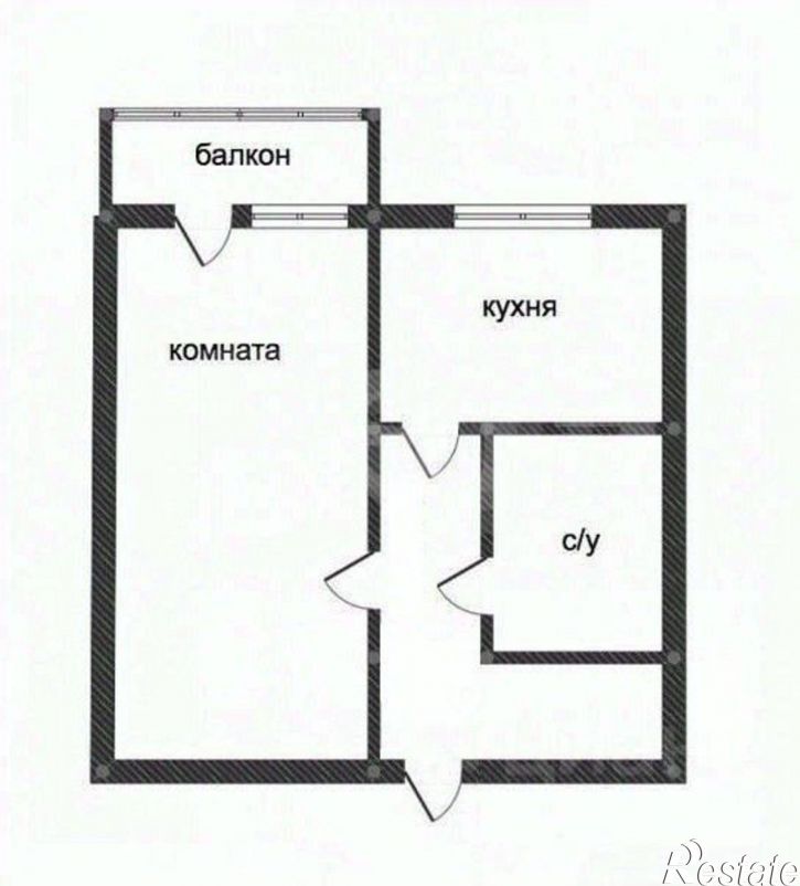 1-комн квартира ул Индустриальная, 3,  д. 3