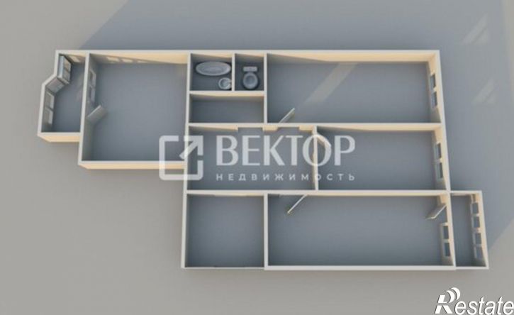 3-комн квартира Студенческий проезд, 15,  д. 15