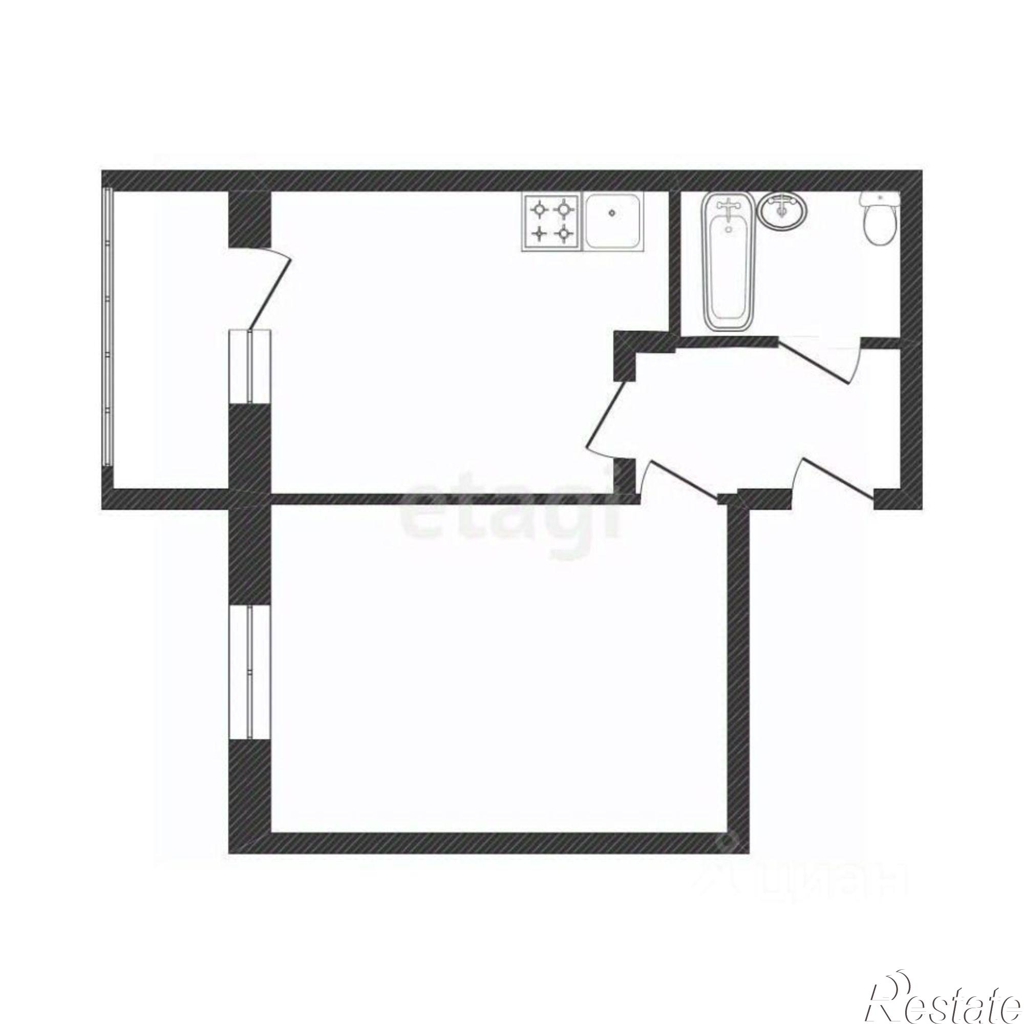 Купить квартиру за 4 990 000 рублей на Беговая улица, 59
