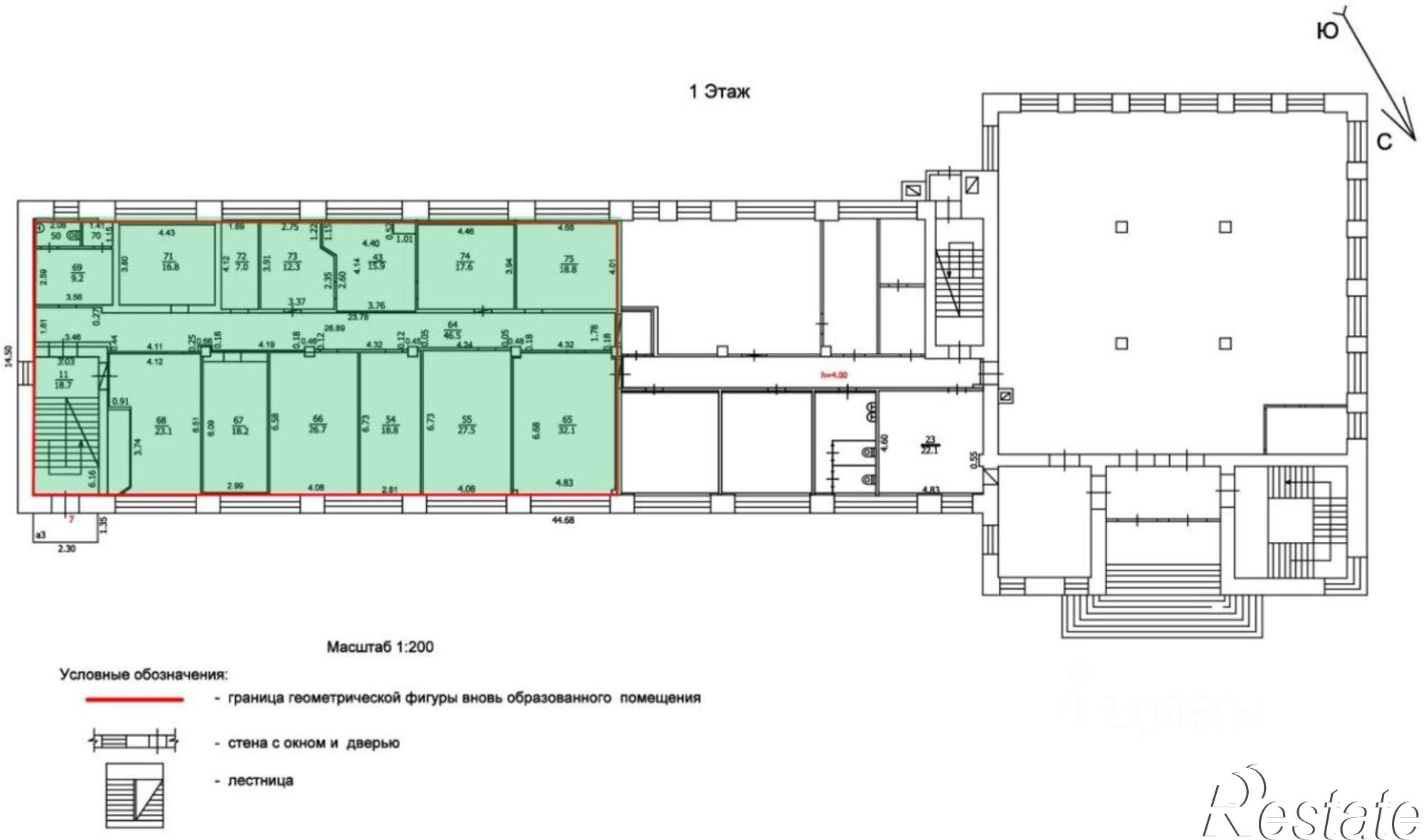 Купить помещение свободного назначения за 39 944 400 рублей на Советская улица, 6