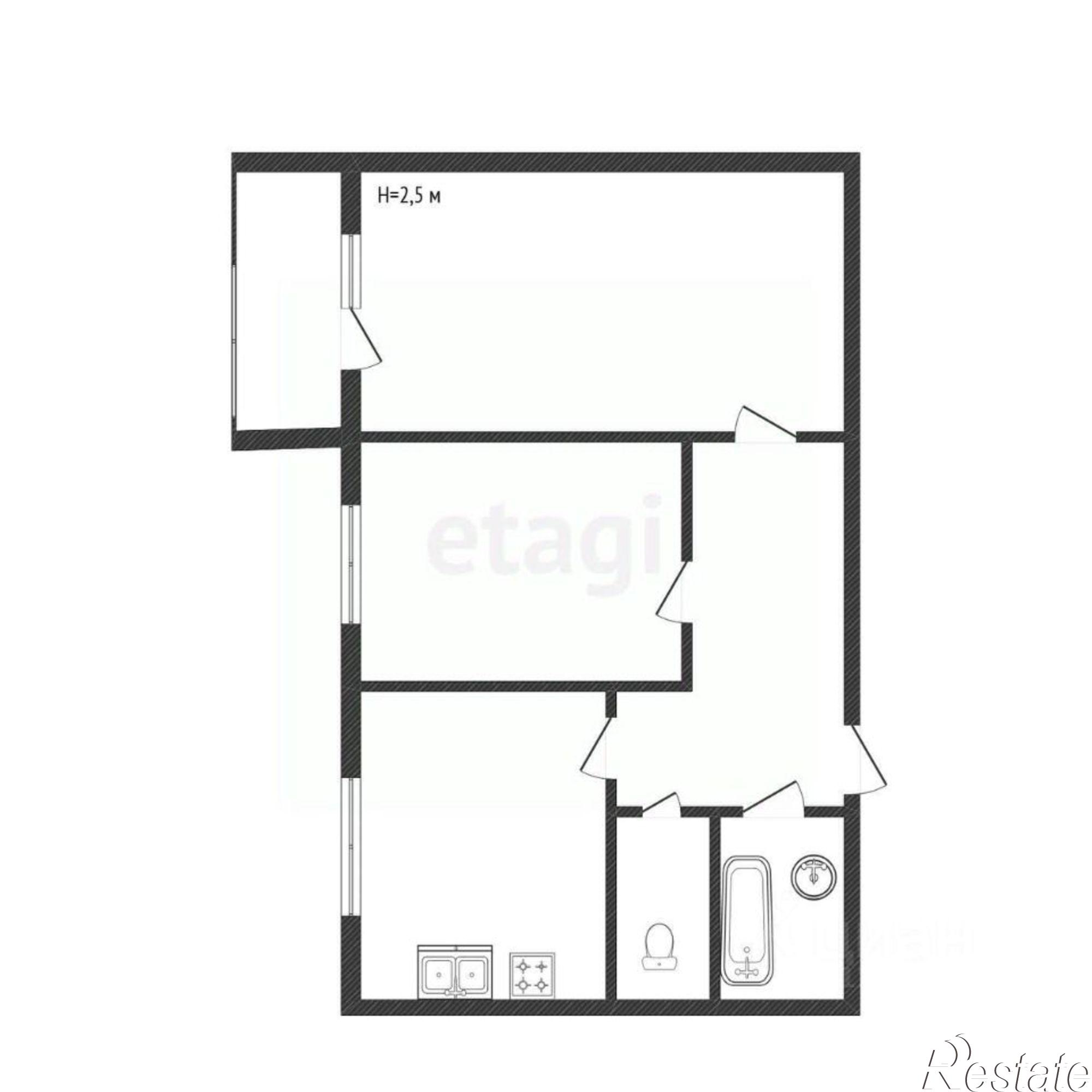 Купить квартиру за 3 500 000 рублей на улица Шагова, 150Б