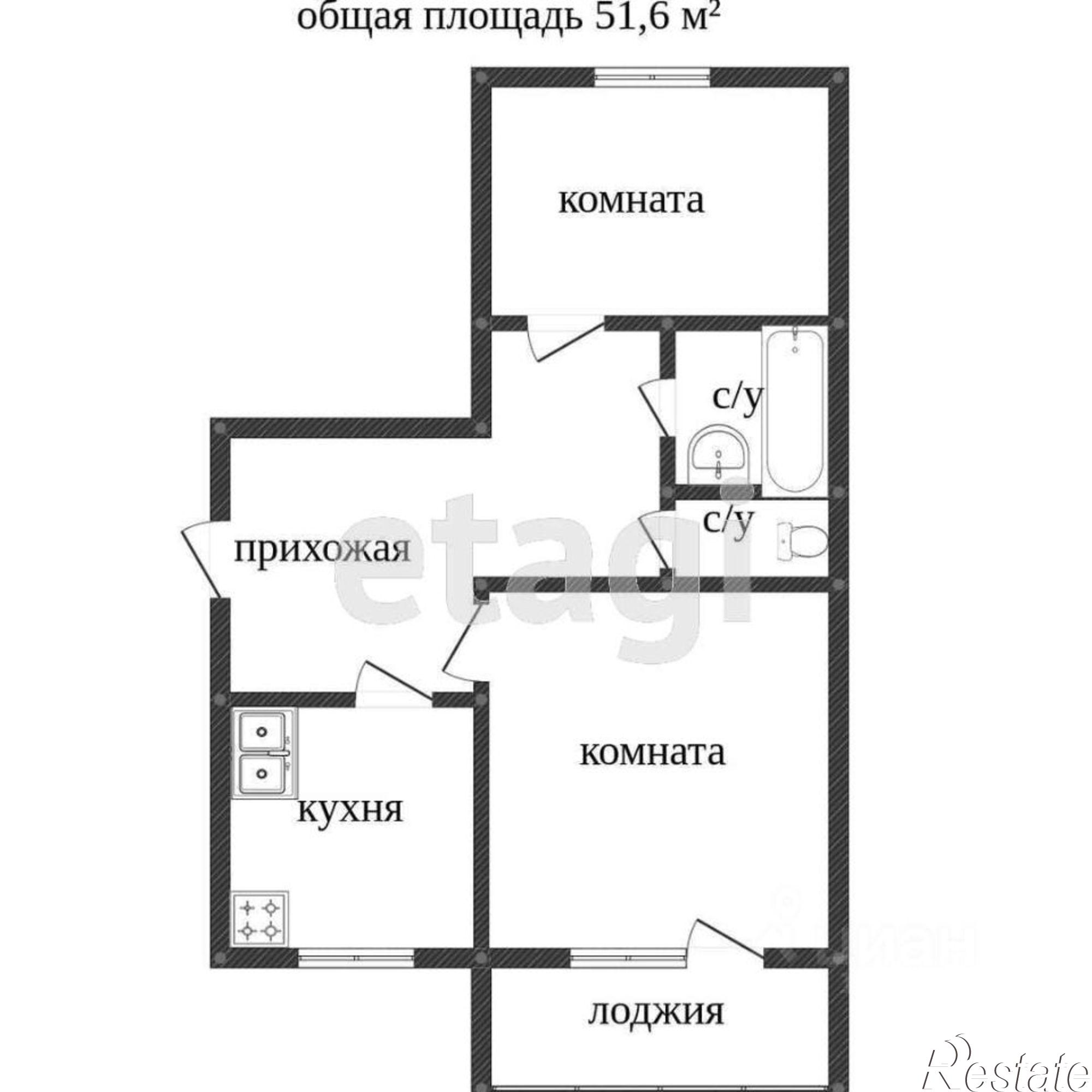 Купить квартиру за 4 600 000 рублей на Студенческий проезд, 11