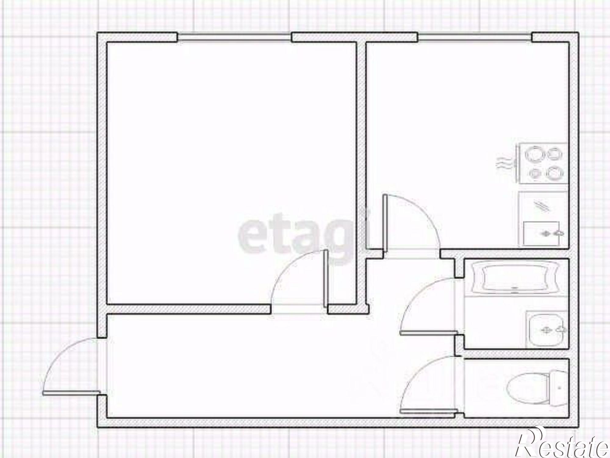 Купить квартиру за 2 640 000 рублей на улица Скворцова, 14