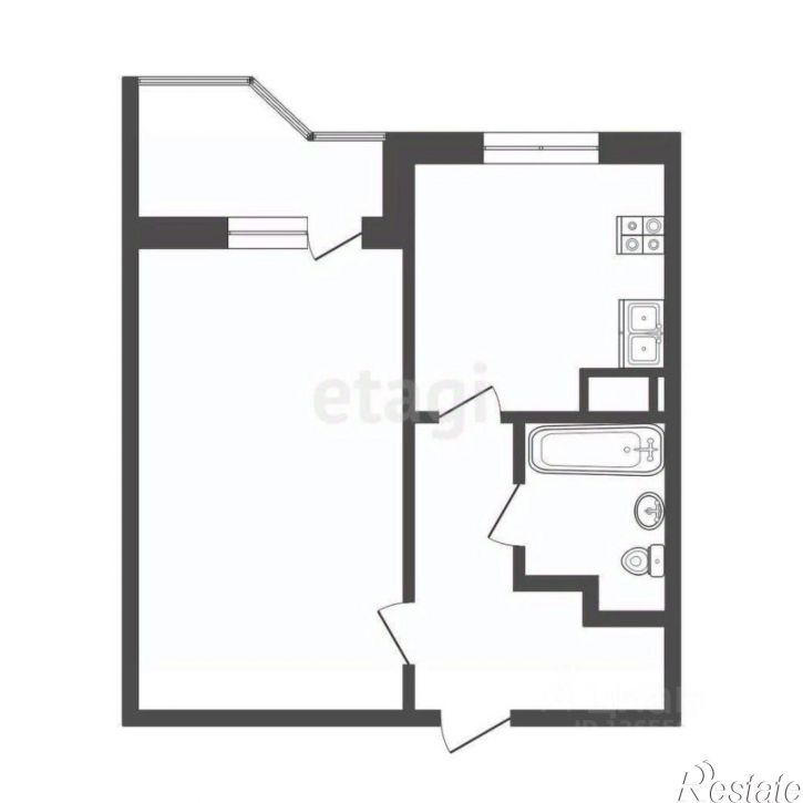 1-комн квартира городской округ Кострома