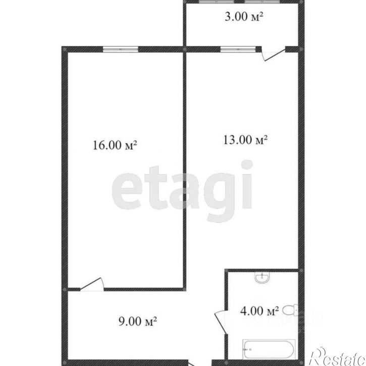 1-комн квартира городской округ Кострома