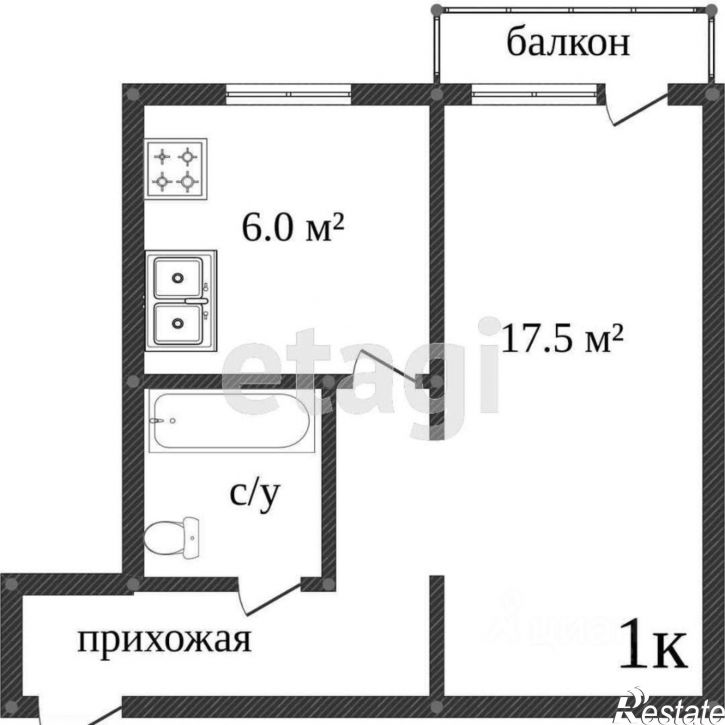 1-комн квартира Лавровская улица, 6,  д. 6