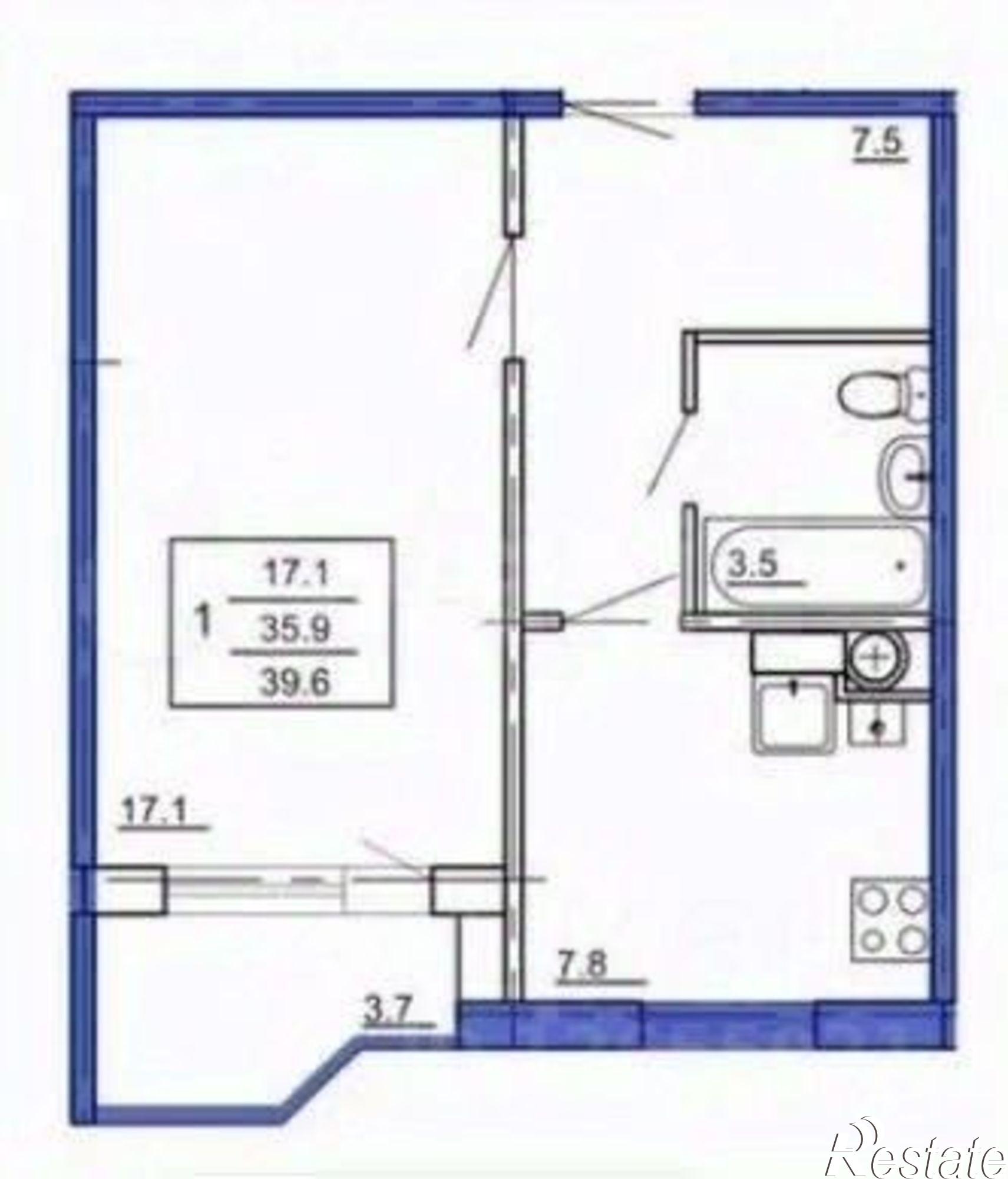Купить квартиру за 3 360 000 рублей на городской округ Кострома
