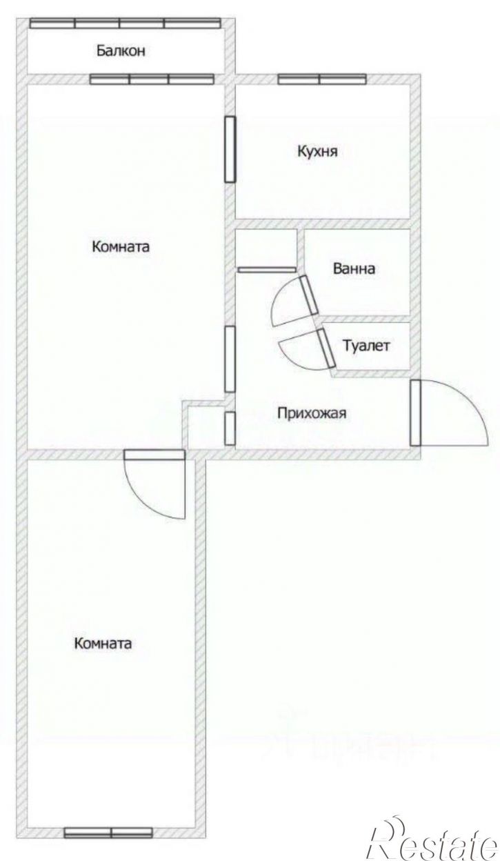 2-комн квартира улица Юных Пионеров, 3,  д. 3