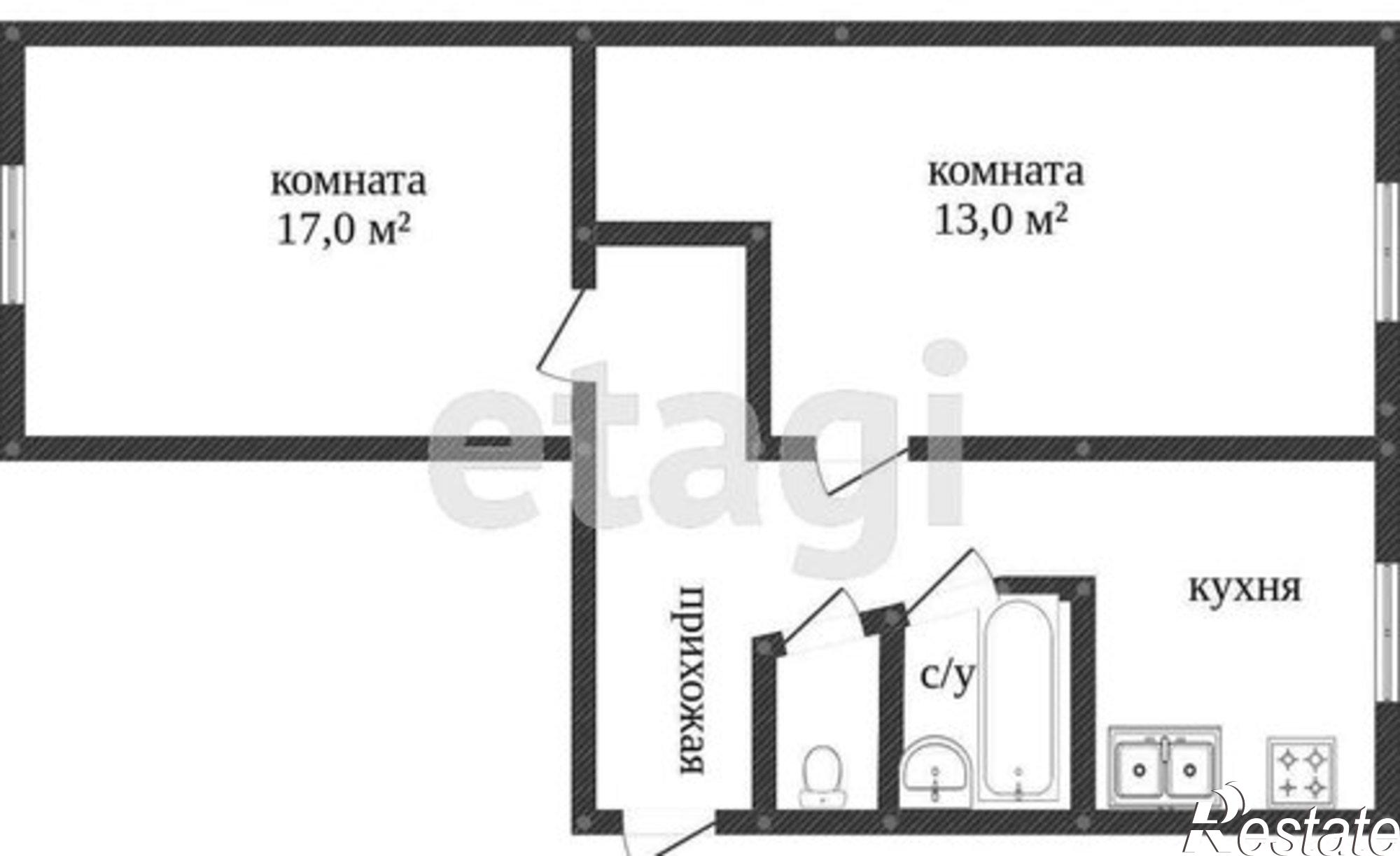 Купить квартиру за 3 550 000 рублей на улица Скворцова, 10