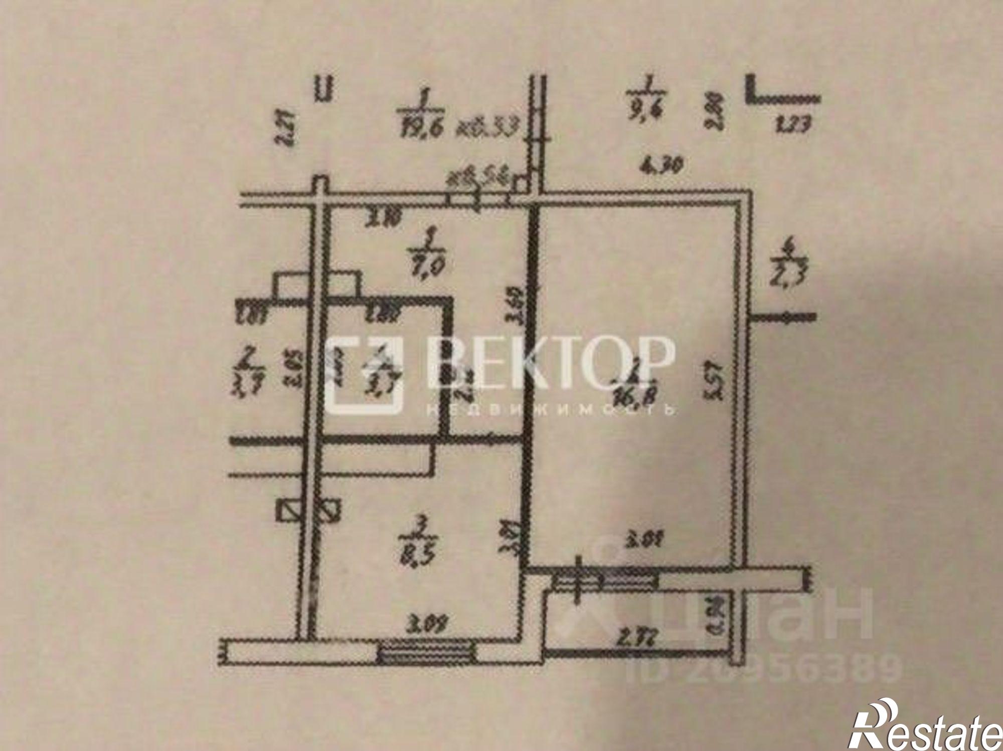 Купить квартиру за 4 800 000 рублей на Южный проезд, 4