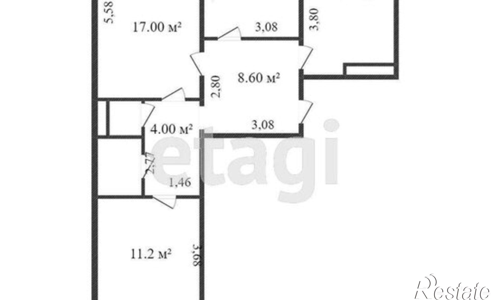 Купить квартиру за 5 250 000 рублей на Берёзовый проезд, 14/20