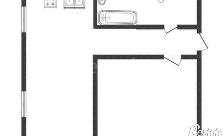 1-комн квартира Речной проспект, 82,  д. 82