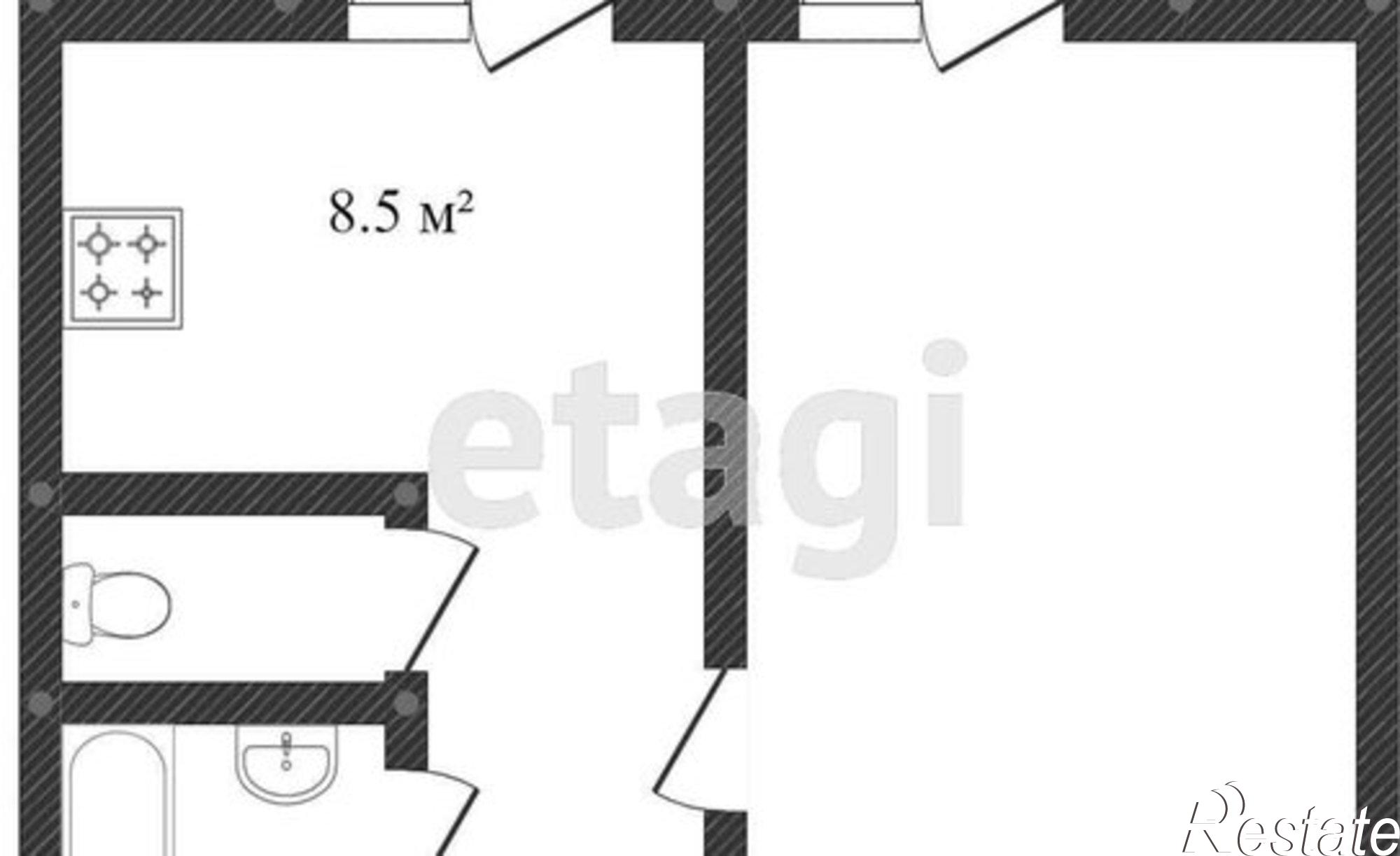 Купить квартиру за 3 100 000 рублей на Речной пр-кт, 23