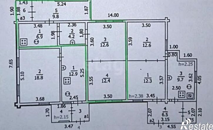 2-комн квартира улица Шагова, 103Г,  д. 103Г