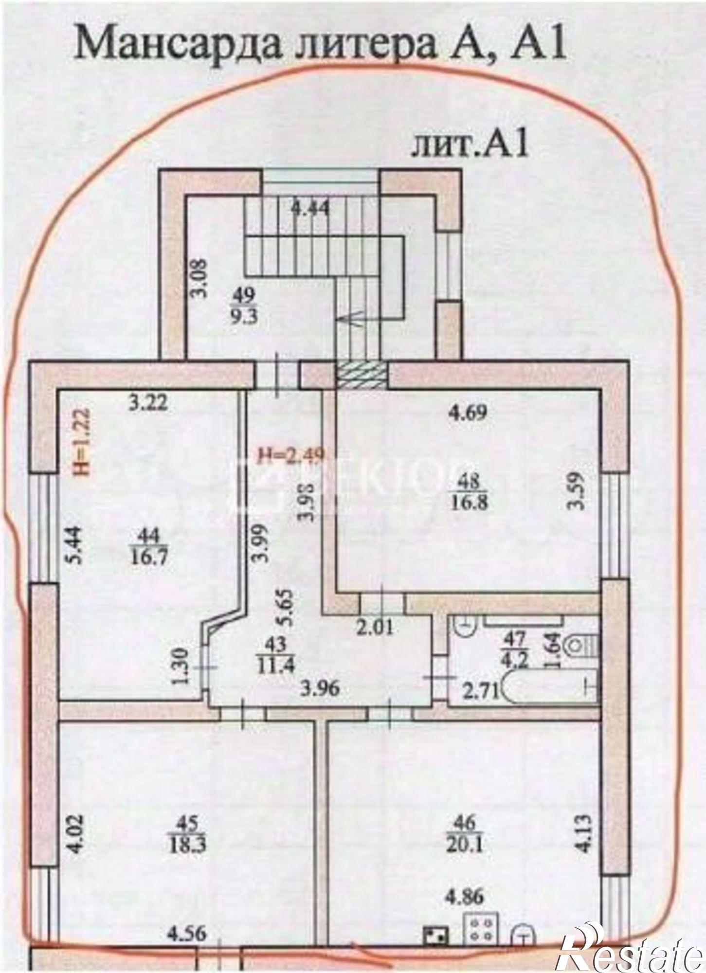 Купить квартиру за 5 700 000 рублей на Смоленская улица, 8А