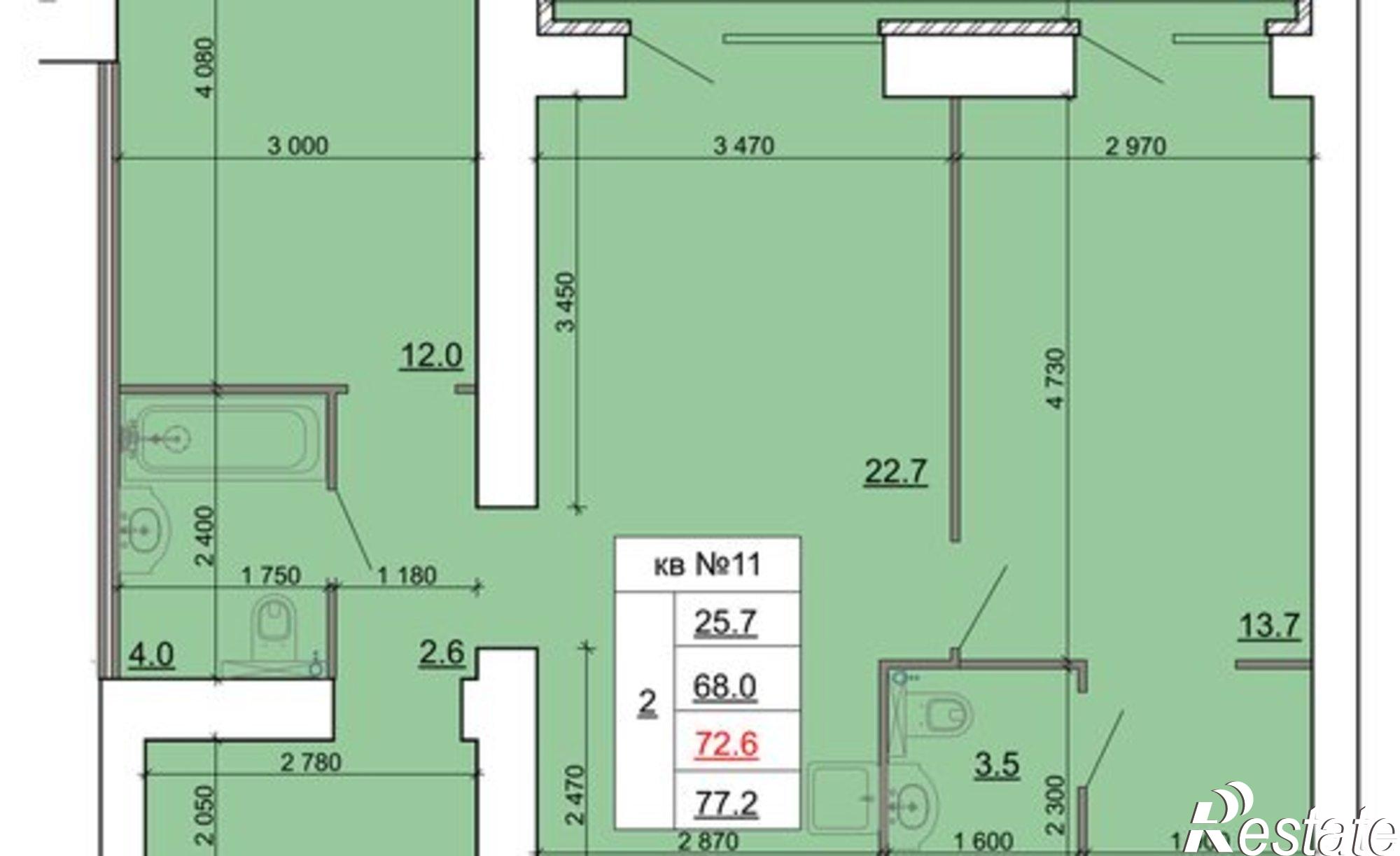 Купить квартиру за 8 349 000 рублей на улица Машиностроителей, 35