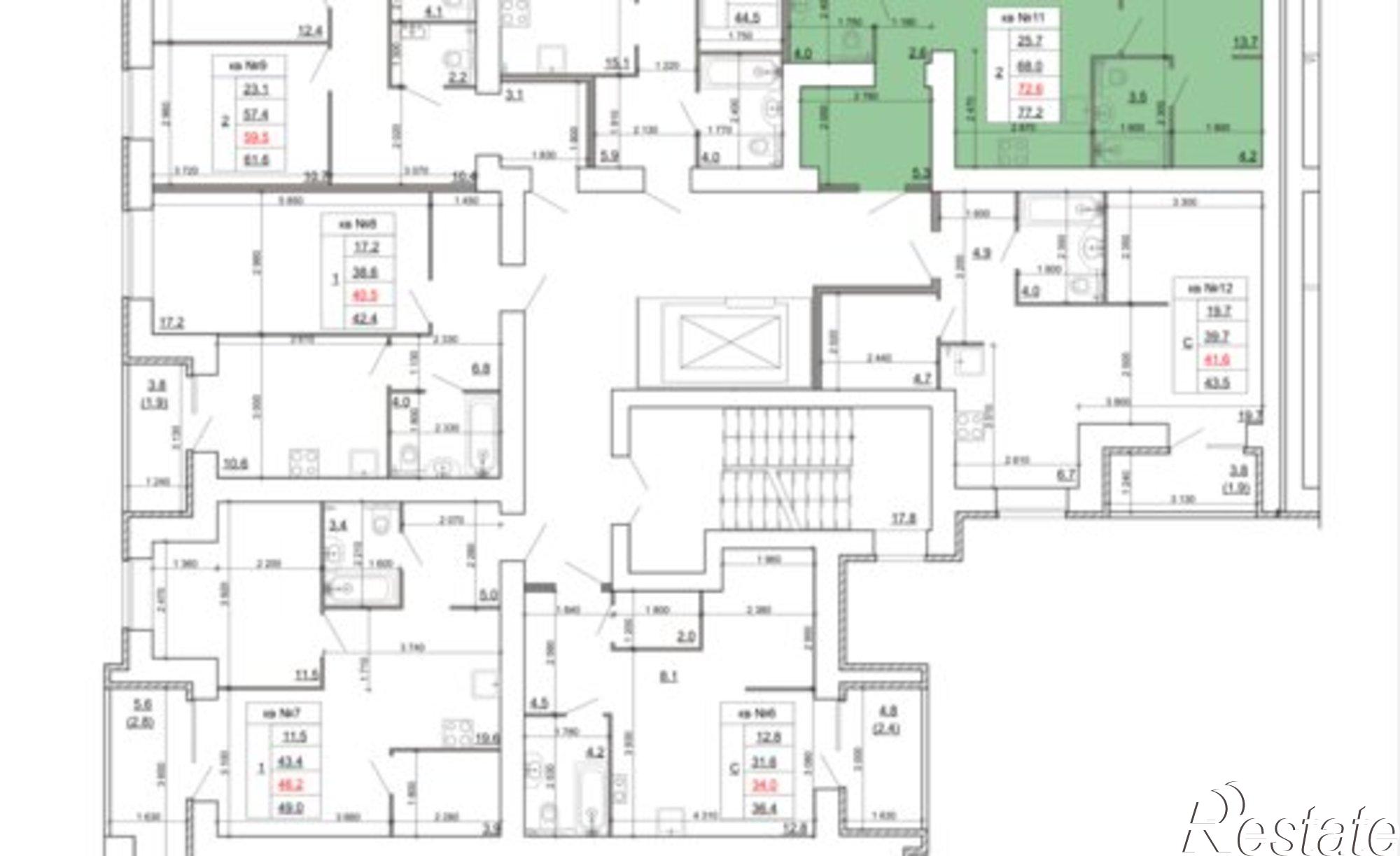 Купить квартиру за 8 349 000 рублей на улица Машиностроителей, 35