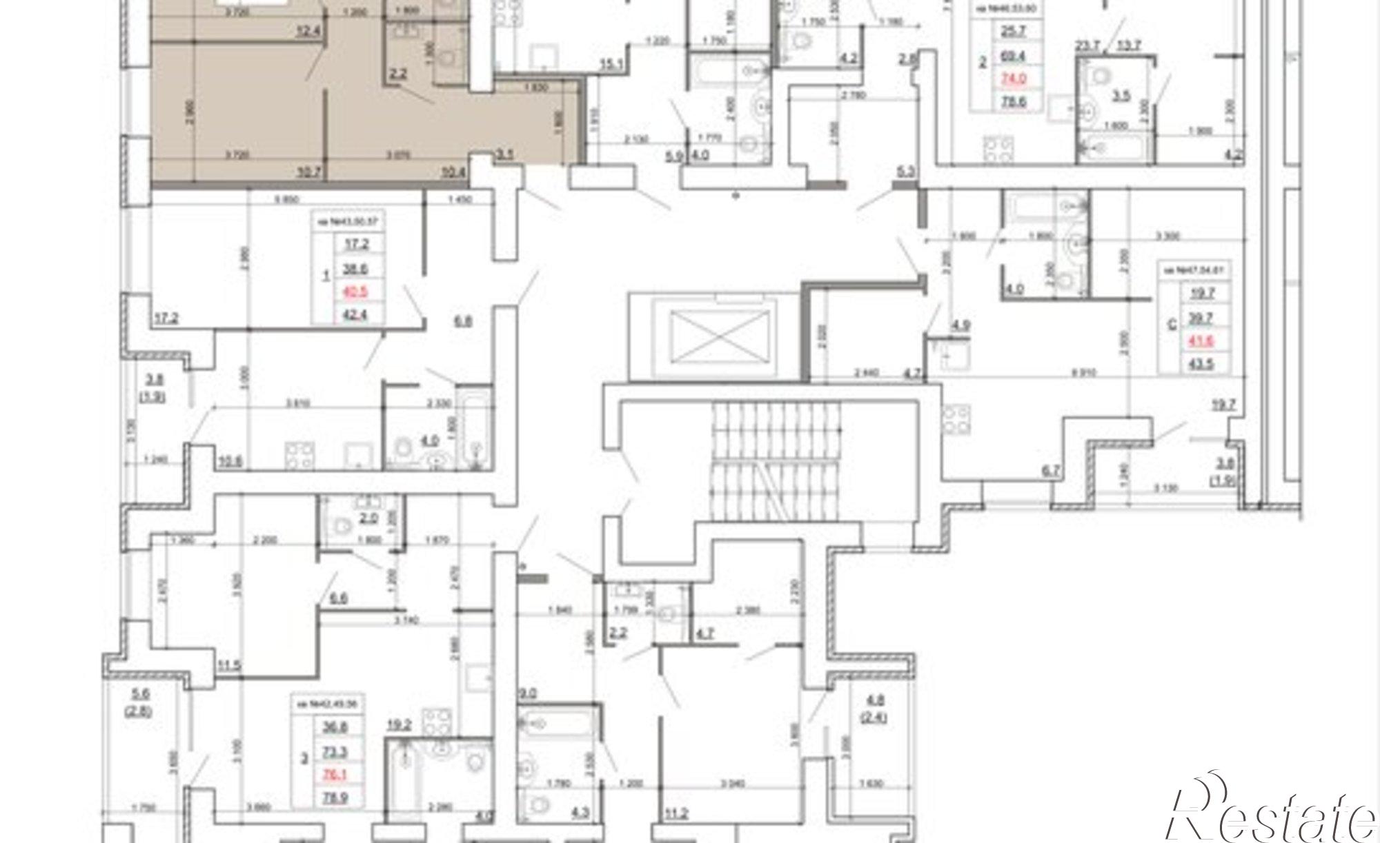 Купить квартиру за 6 961 500 рублей на улица Машиностроителей, 35