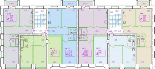 Продажа 2-комн квартиры Ткачей ул, 5
