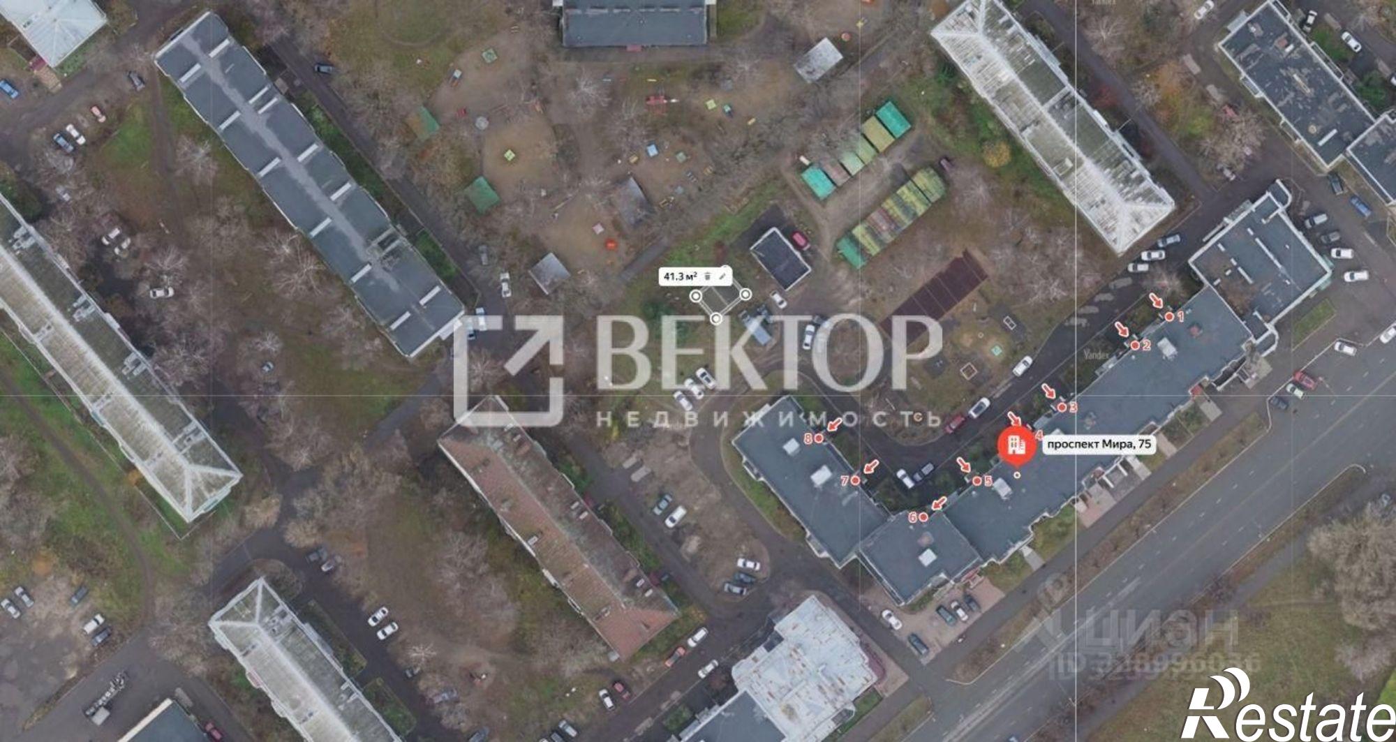 Купить гараж, место в паркинге за 1 985 510 рублей на пр-кт Мира, 75
