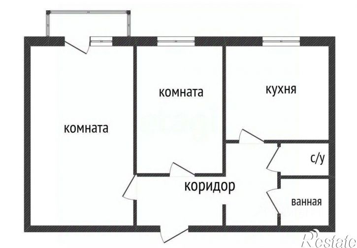 2-комн квартира Профсоюзная улица, 24А,  д. 24А