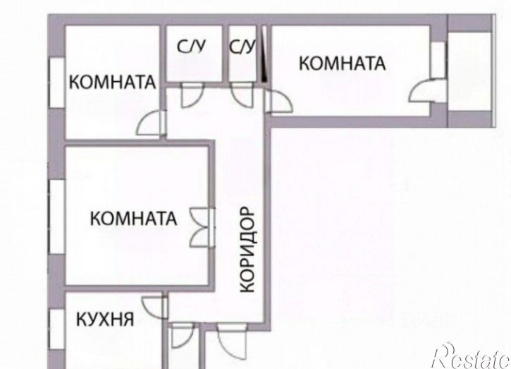 3-комн квартира ул Козуева, 84,  д. 84