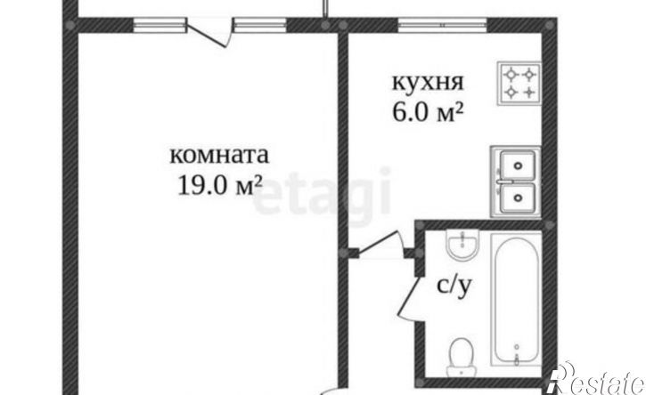 1-комн квартира улица Шагова, 211,  д. 211