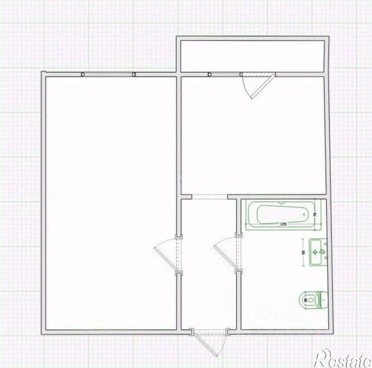 1-комн квартира Индустриальная улица, 28Г к2,  д. 28Г к2