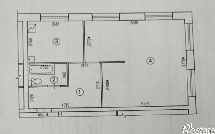 2-комн квартира Мантуровский проезд, 36,  д. 36