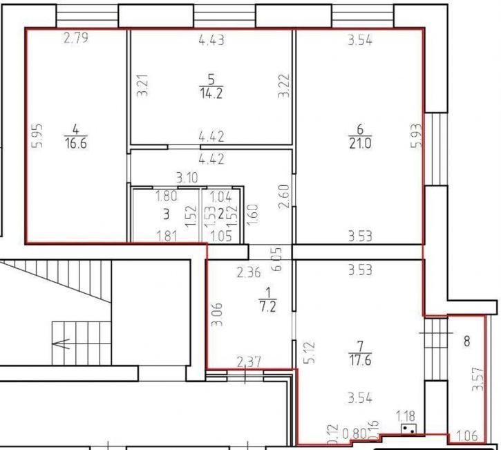 3-комн квартира Кинешемский 1-й проезд, 20