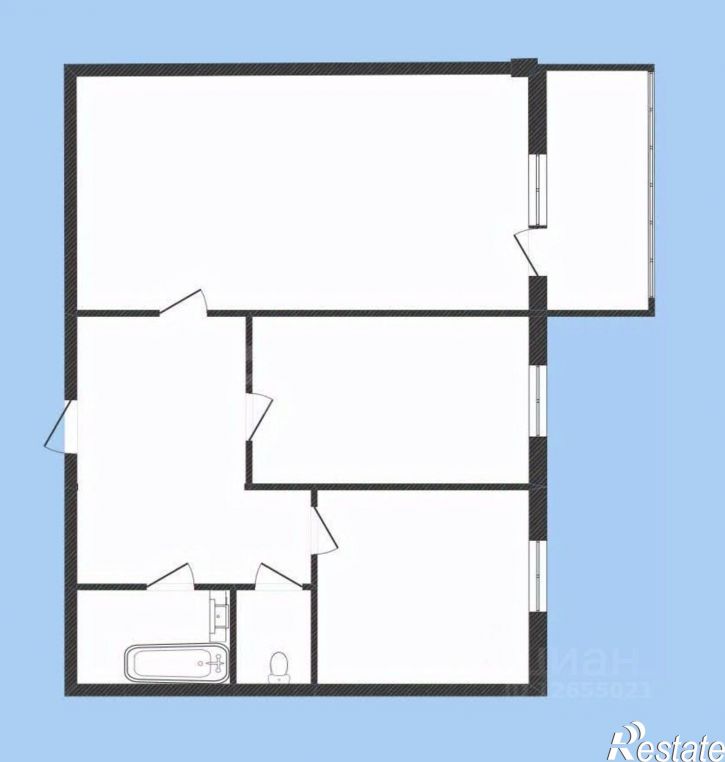 2-комн квартира ул Советская, 111б,  д. 111б