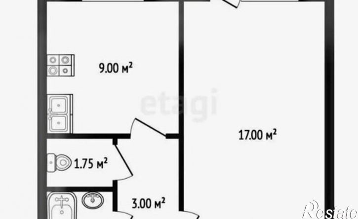 1-комн квартира мкр Паново, 14а,  д. 14а