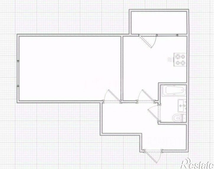 1-комн квартира Боровая улица, 8Б,  д. 8Б