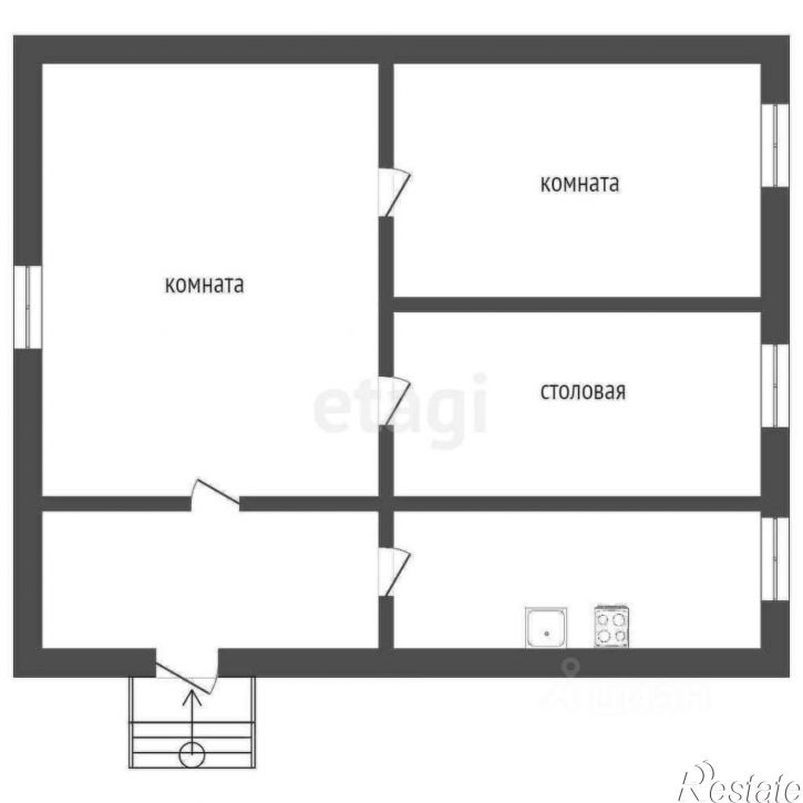 2-комн квартира улица Мира, 16,  д. 16