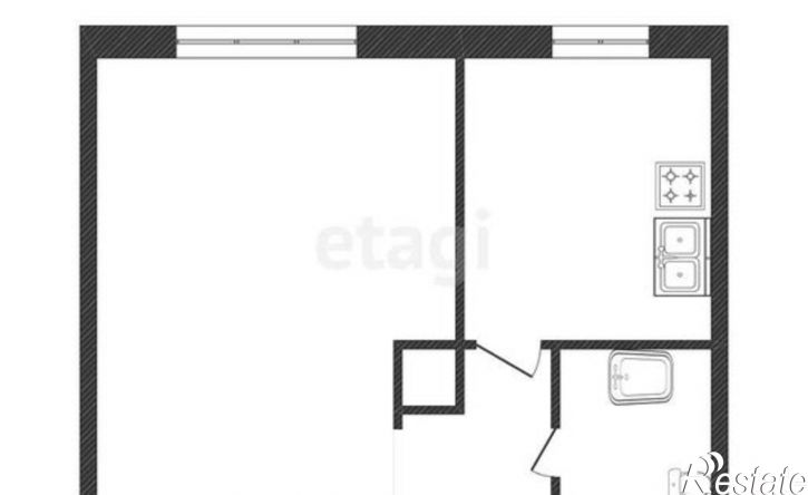 1-комн квартира ул Димитрова, 37а,  д. 37а