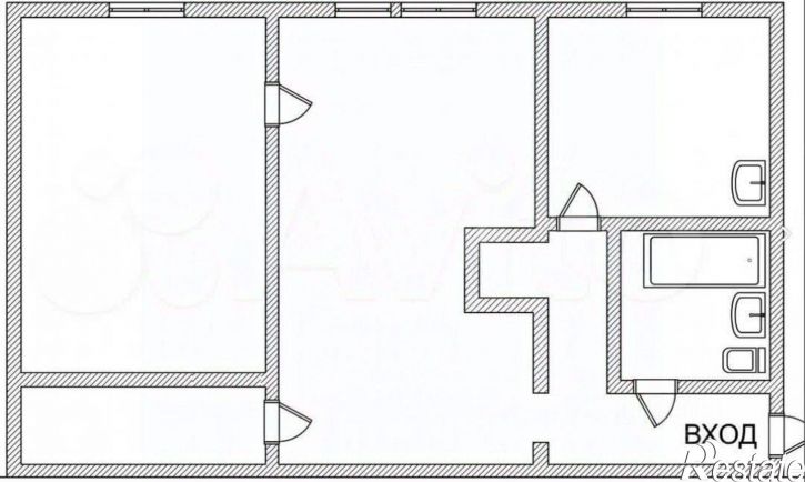 2-комн квартира улица Титова, 20,  д. 20