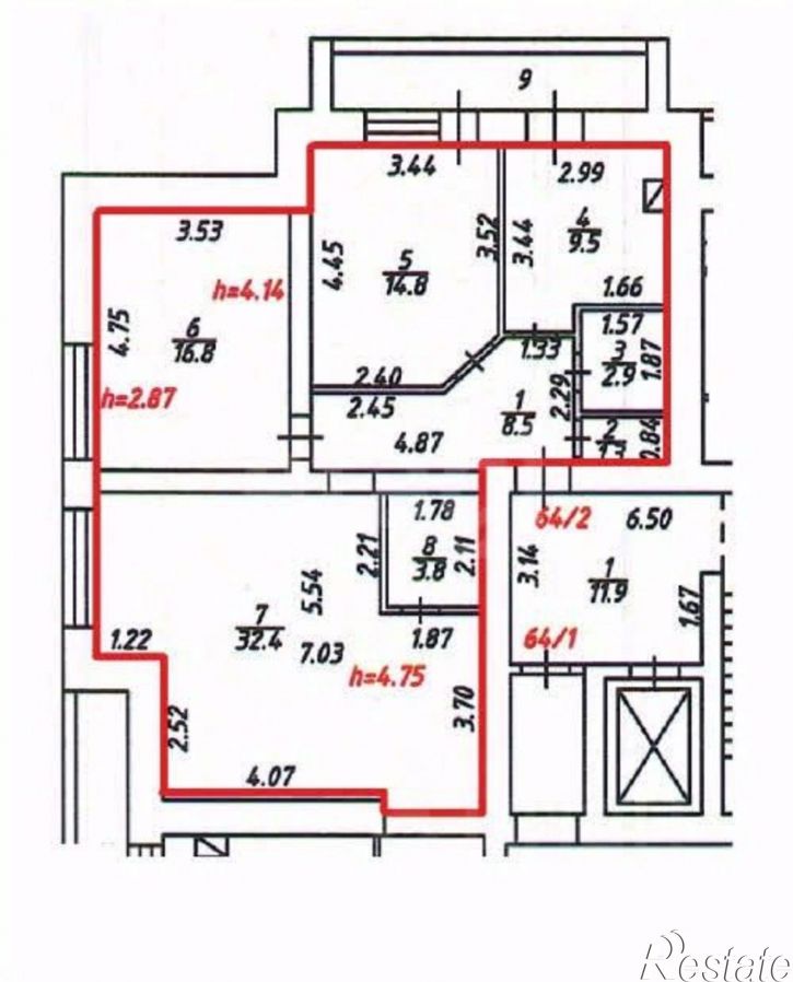 4-комн квартира ул Ленина, 160в 2,  д. 160в 2,  к. 2