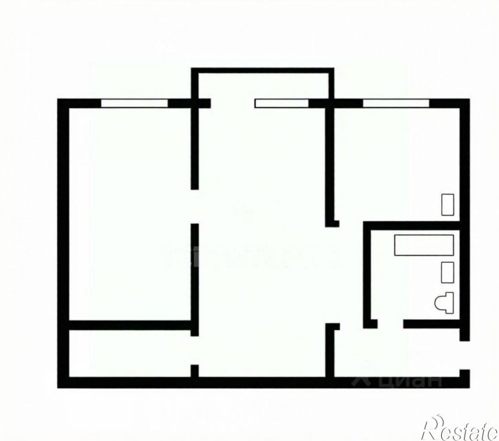2-комн квартира улица Терешковой, 17,  д. 17