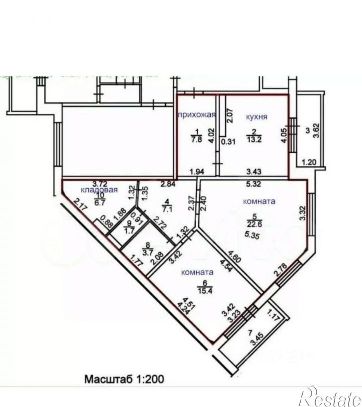 2-комн квартира мкр Давыдовский-3, 9,  д. 9