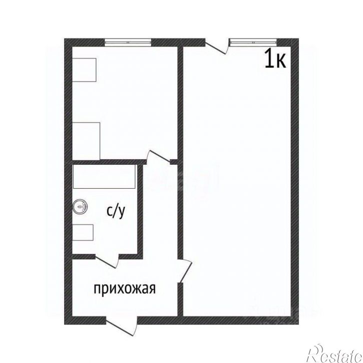 1-комн квартира Студенческий пр-д, 9,  д. 9