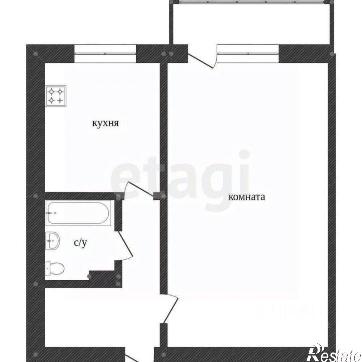 1-комн квартира улица Машиностроителей, 37,  д. 37