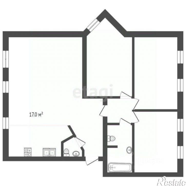 4-комн квартира ул Шагова, 38а,  д. 38а