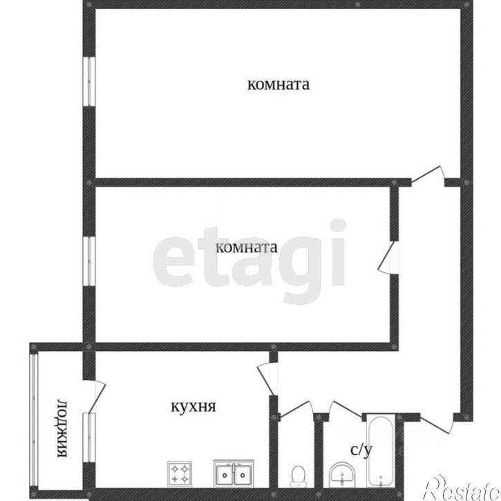 2-комн квартира мкр "Венеция", 10,  д. 10