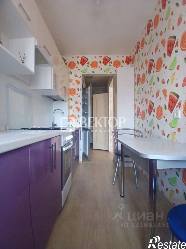 1-комн квартира мкр "Венеция", 41,  д. 41