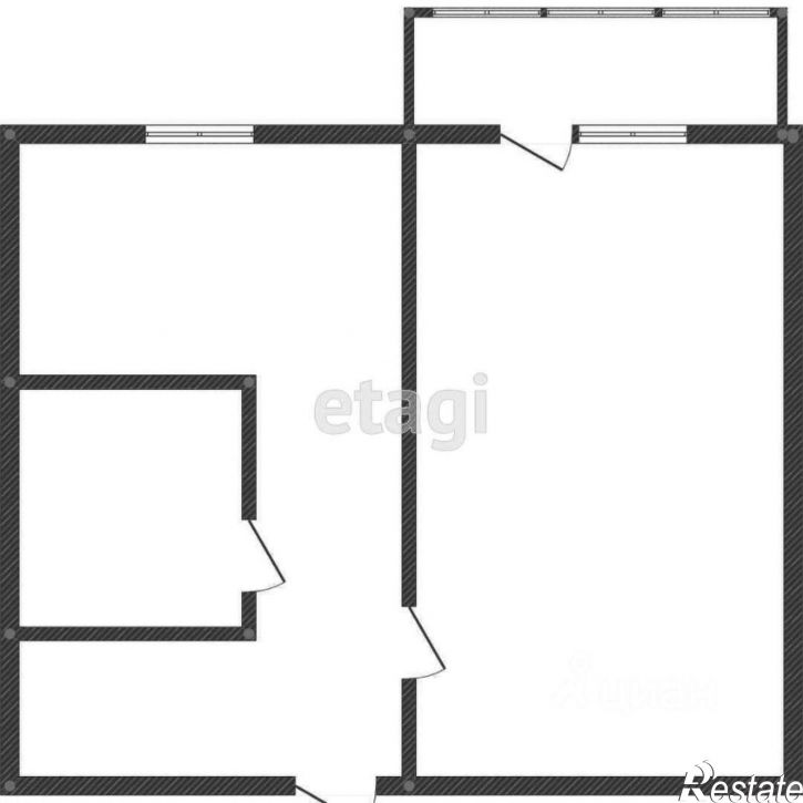 1-комн квартира ул Голубкова, 6б,  д. 6б