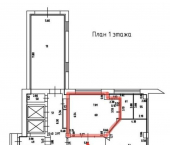 торговое помещение 78 кв м Октябрьская пл, 1