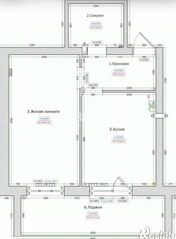1-комн квартира ул Самоковская, 2,  д. 2