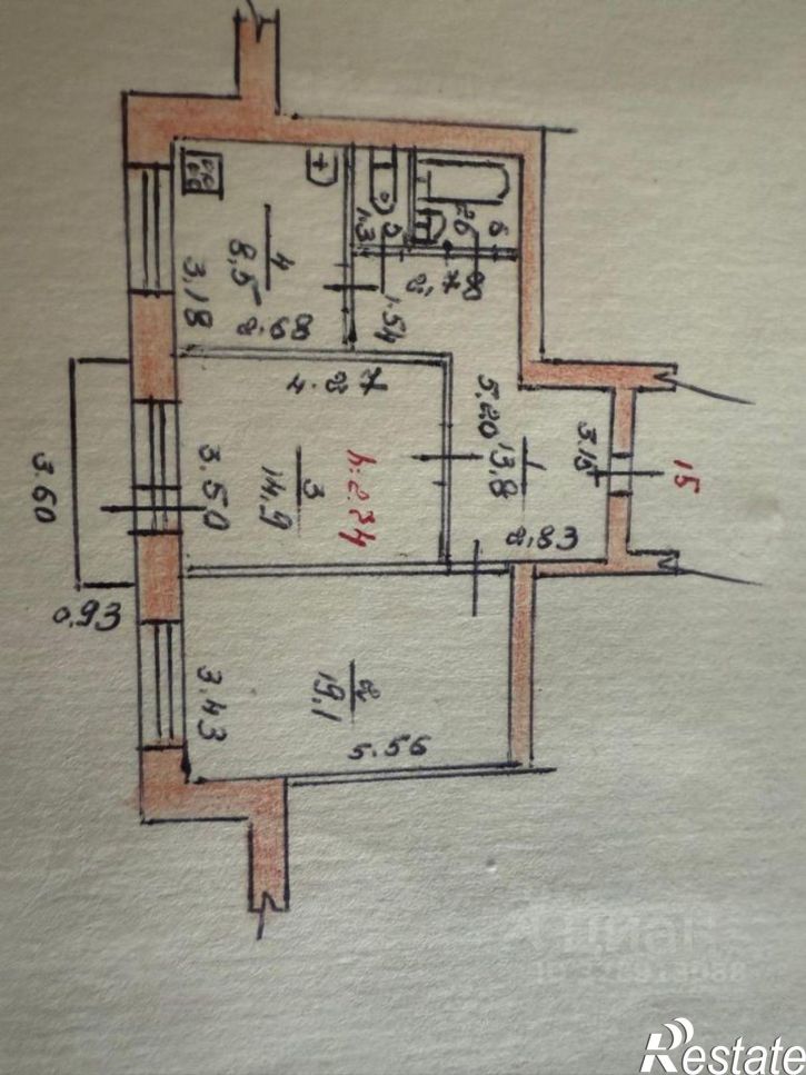 2-комн квартира ул Березовая роща, 14,  д. 14