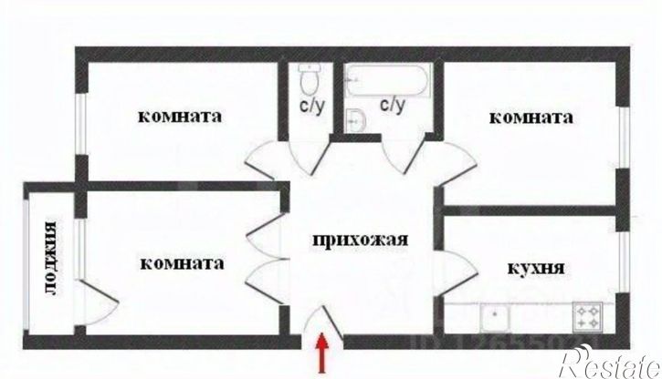 3-комн квартира ул Стопани, 31,  д. 31